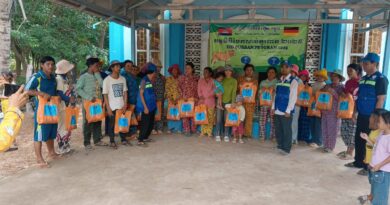 (Khmer) ចំនួន 1512 គ្រួសារ បានទទួលសាច់គោគួពានពី អង្គការយូមេនីធីហ្វើសកម្ពុជា ឆ្នាំ2025
